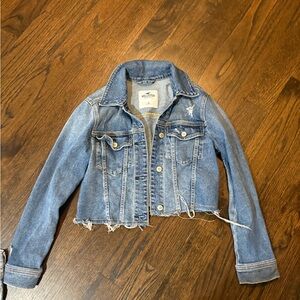 Hollister xs Blue Denim Jacket